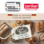 Zenker - Moule À Baguette 3 Empreintes 38 X 27 Cm Zenker Mojave Gold - Or