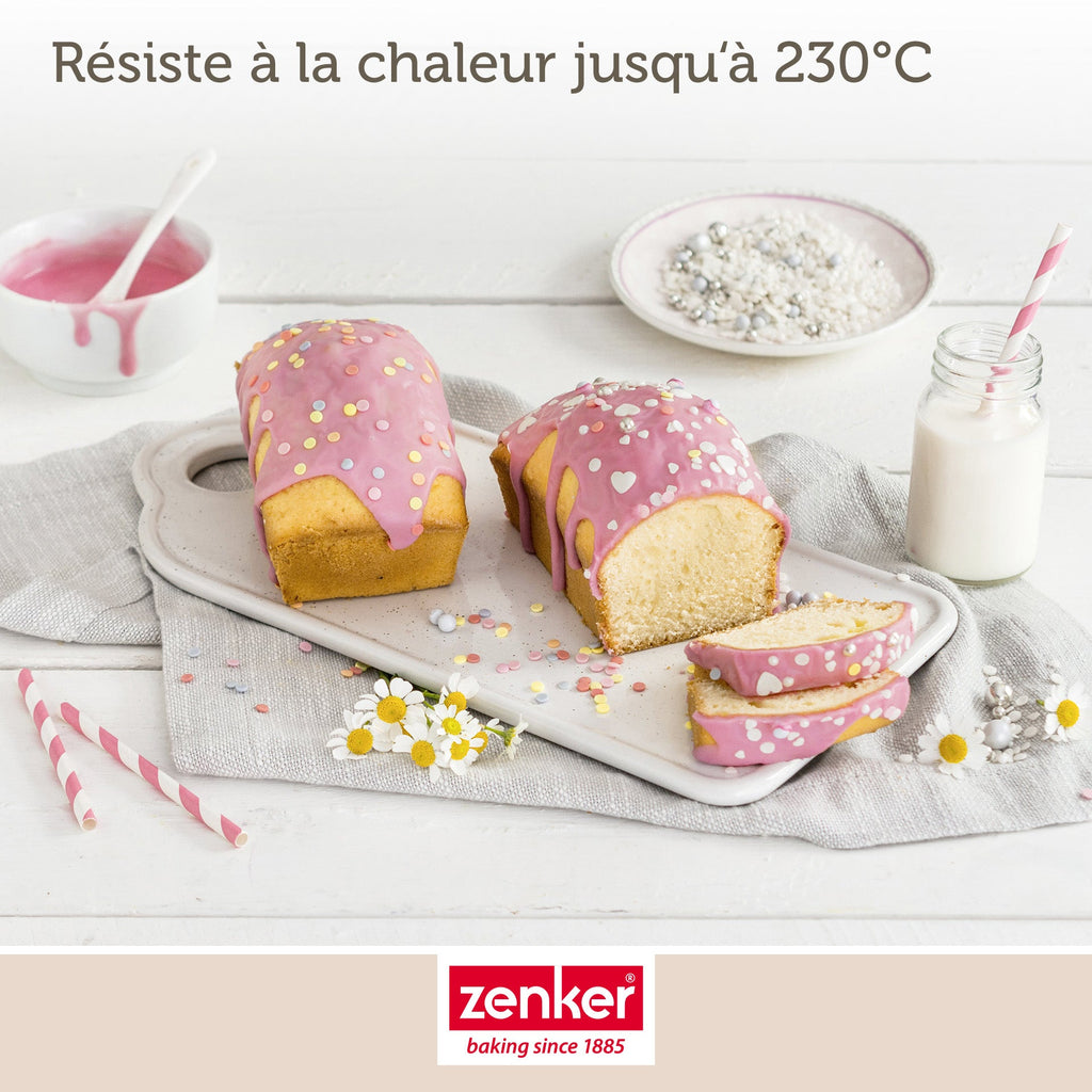 Zenker - Lot De 4 Mini Moules À Cakes 15 Cm Zenker Special Mini - Noir