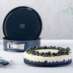 Dr Oetker - Ensemble De 2 Moules À Manqué À Charnière 26 Cm Dr.Oetker Back Liebe - Bleu
