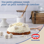 Dr Oetker - Lot De 2 Moules À Gâteaux 18/18 Cm En Acier Dr Oetker Tradition - Noir