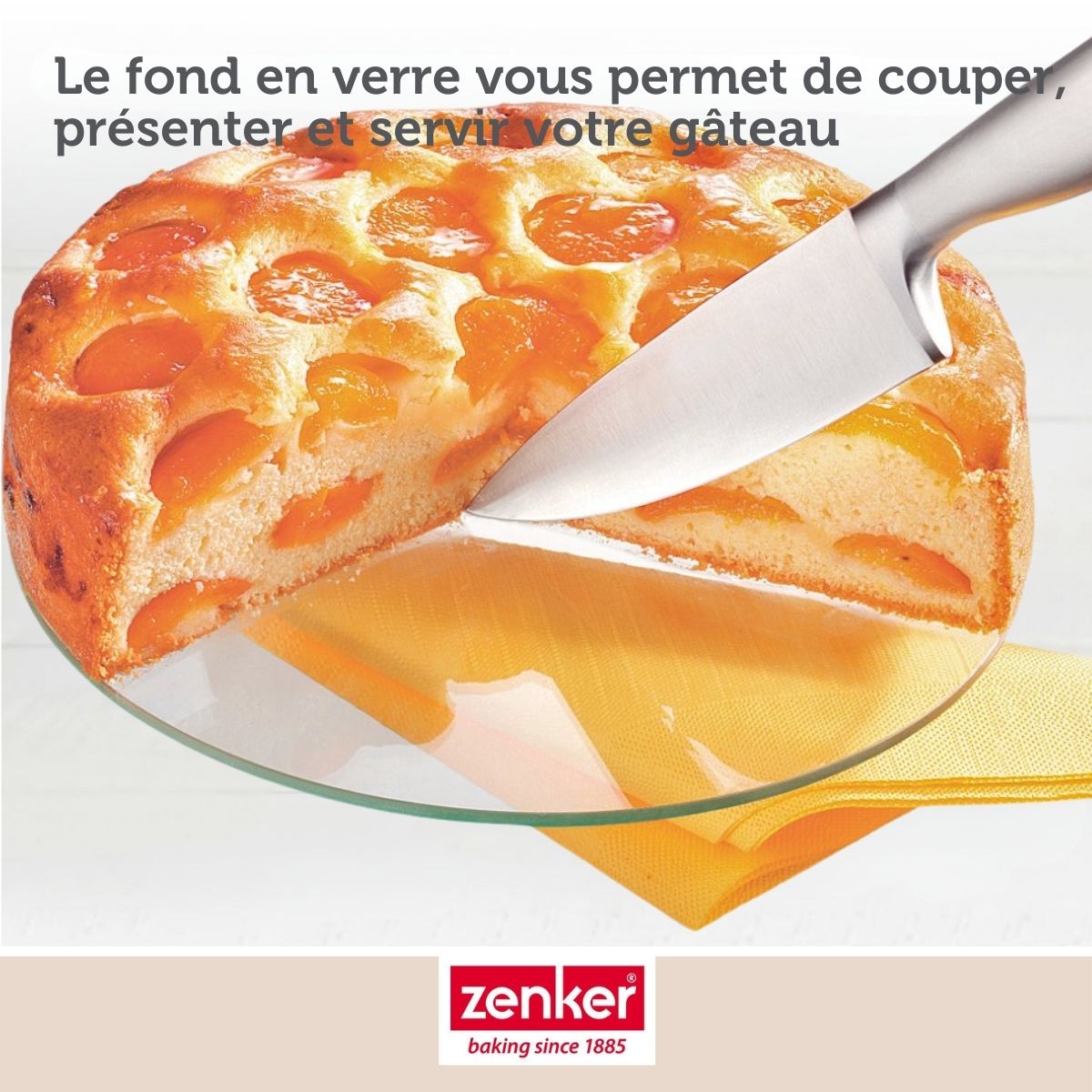 Zenker - Lot De 2 Moules À Gâteaux 26/26 Cm En Acier Zenker Energy - Gris