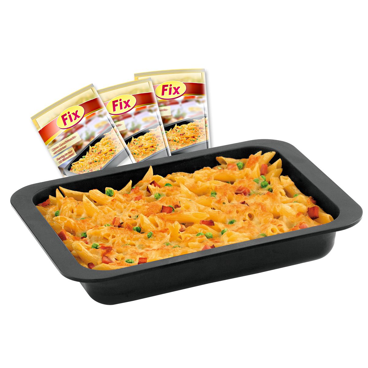 Zenker - Ensemble De 2 Plats À Four Rectangulaire 37 X 27 Cm Zenker Spécial Cooking - Noir