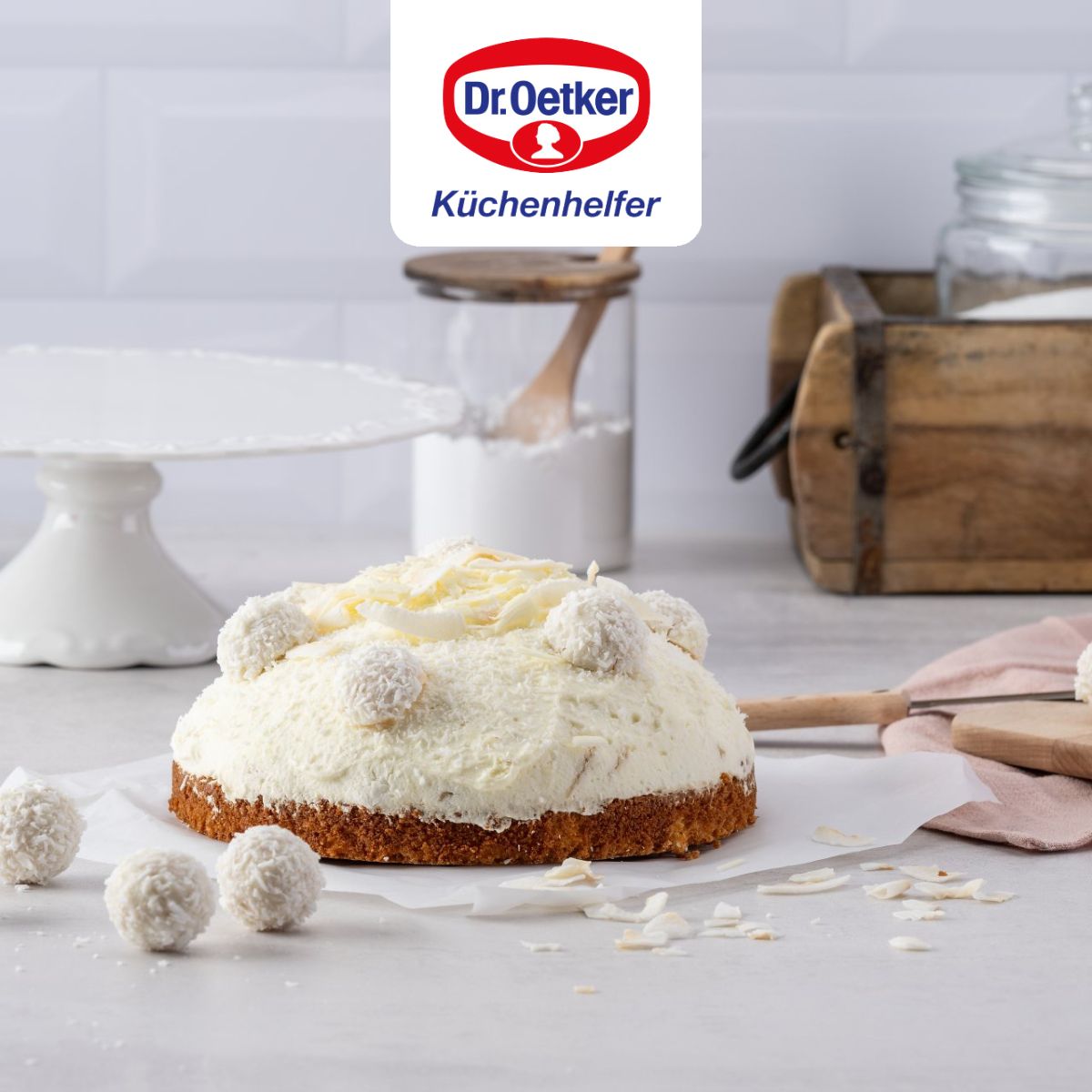 Dr Oetker - Balance De Cuisine Sans Pile 2 Kg Dr. Oetker Baker Edition - Blanc