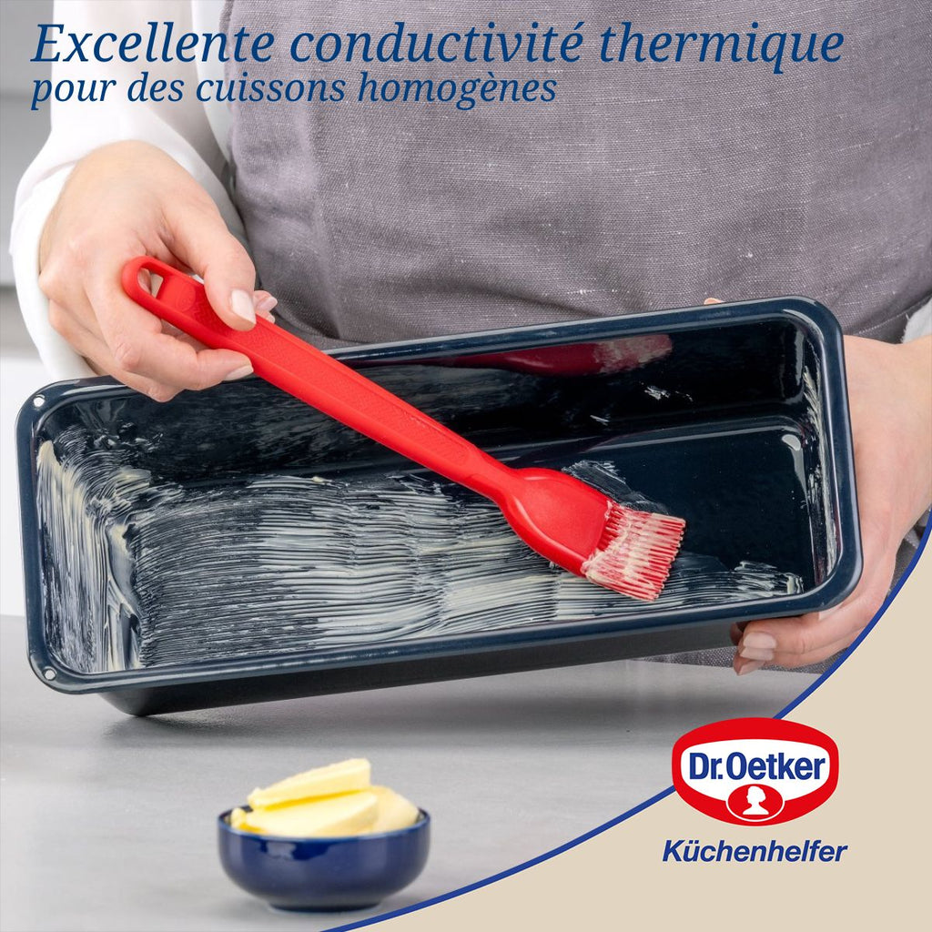Dr Oetker - Moule À Cake 30 Cm Dr Oetker Back Liebe - Bleu