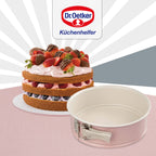 Dr Oetker - Moule À Manqué À Charnière 20 Cm Dr. Oetker Rétro - Rose