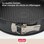Zenker - Moule À Manqué À Charnière 26 Cm Zenker Black Metallic - Noir