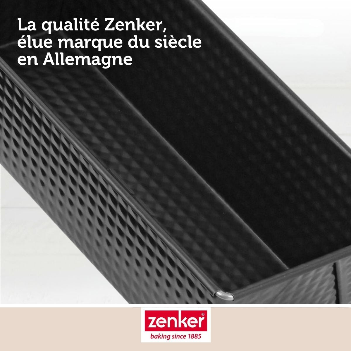 Zenker - Moule À Cake 25,5 Cm Zenker Black Metallic - Noir