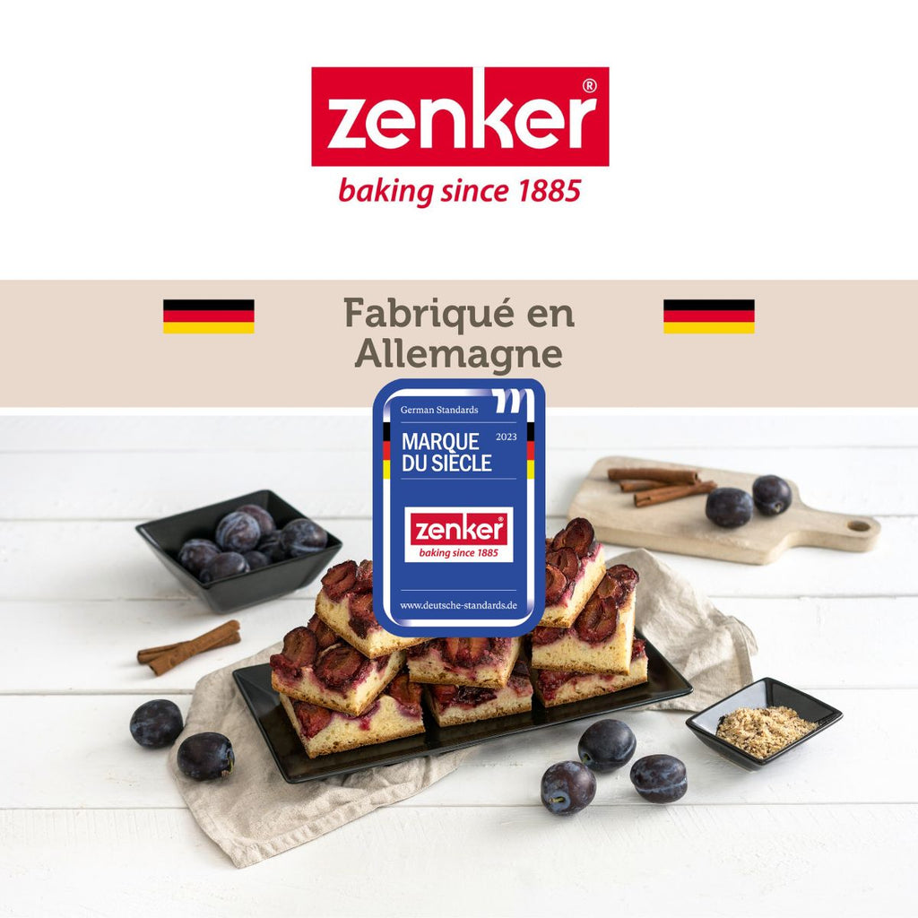 Zenker - Plaque De Four Rectangulaire 42 X 29 Cm Zenker Black Metallic - Noir