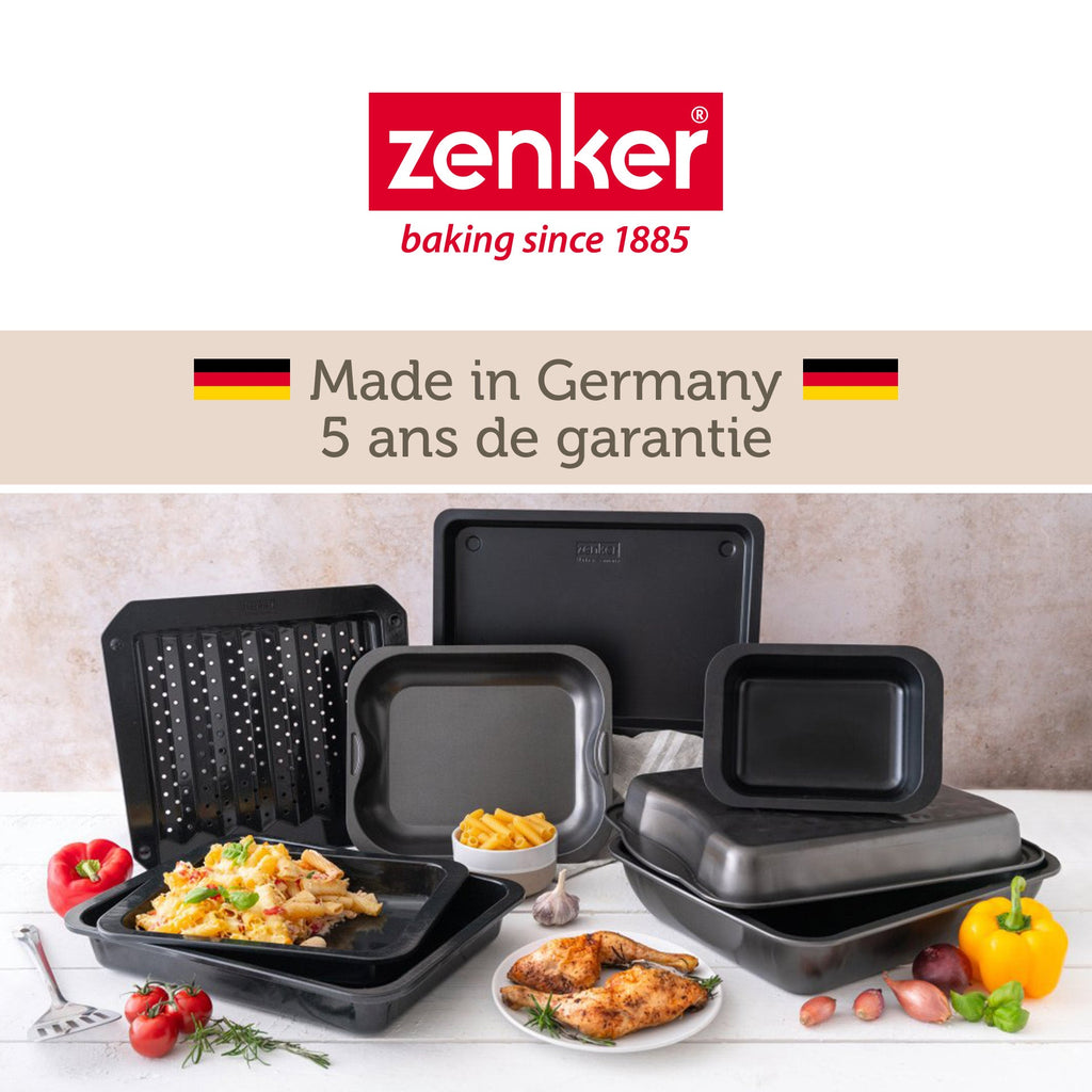Zenker - Plat À Four Xxl Rectangle 40 X 34 Cm Zenker Spécial Cooking - Noir