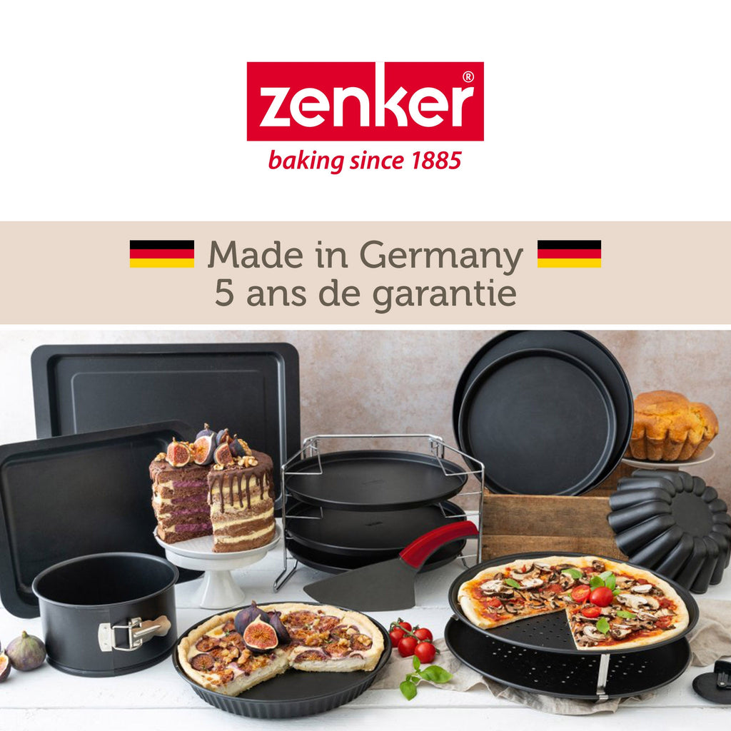Zenker - Moule À Panettone À Charnière 18 Cm Zenker Spécial Countries - Noir