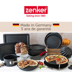 Zenker - Moule À Panettone À Charnière 18 Cm Zenker Spécial Countries - Noir