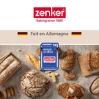 Zenker - Set De 5 Ustensiles De Pâtisserie Moule À Gâteaux Bol Spatule Pâtisserie Et Verre Doseur Zenker Mojave Gold - Or