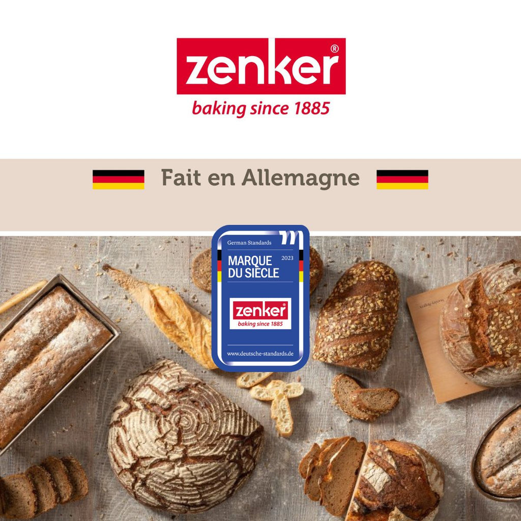 Zenker - Set De 5 Ustensiles De Pâtisserie Moule À Gâteaux Bol Spatule Pâtisserie Et Verre Doseur Zenker Mojave Gold - Or