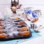 Zenker - Lot De 2 Moules À Madeleines 12 Empreintes Zenker Spécial Countries - Noir