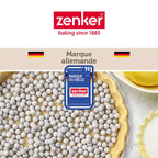 Zenker - 2 Pots 600G Billes De Cuisson Pour Pâte Sablée Zenker Smart Pastry - Gris|Transparent