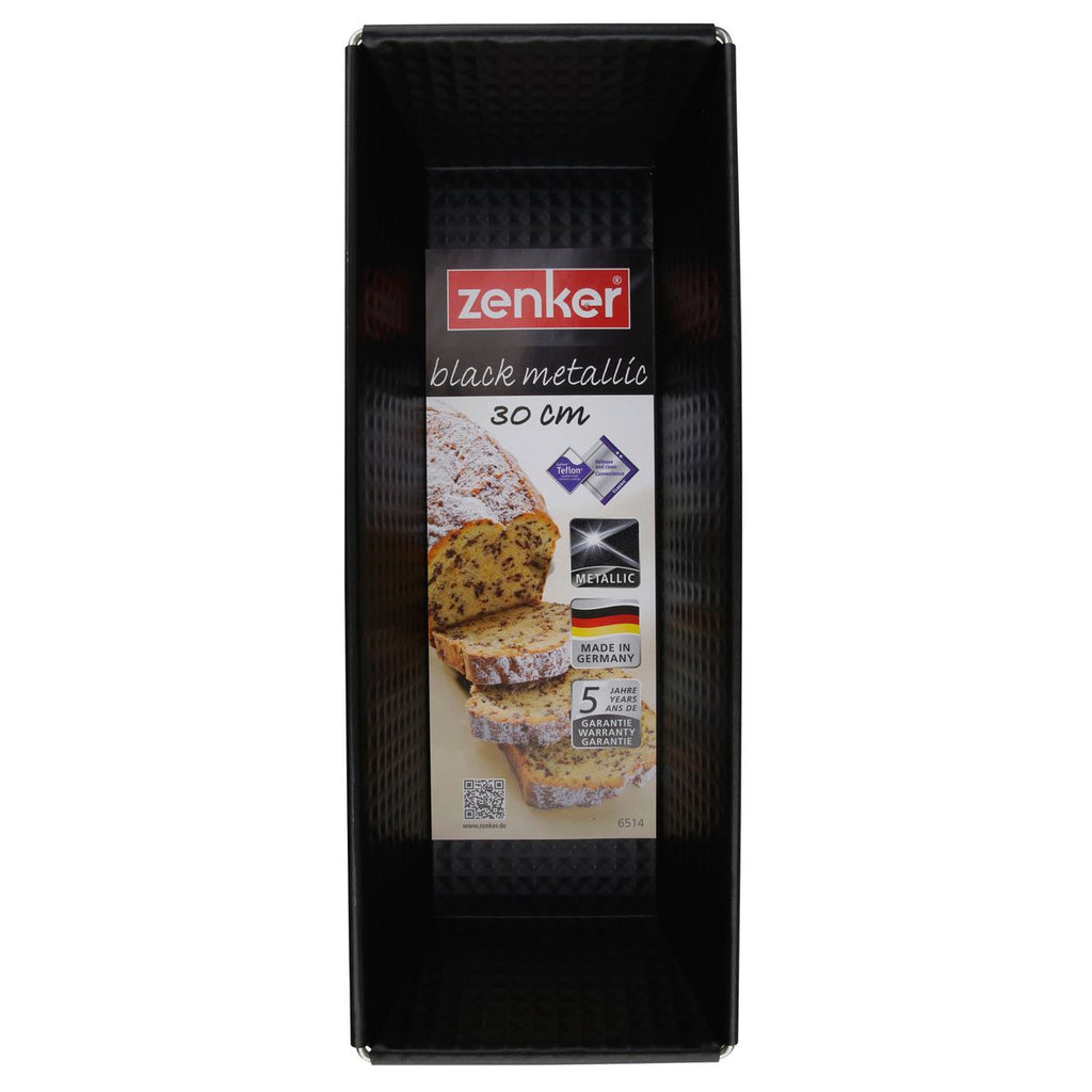 Zenker - Lot De 2 Moules À Cake 30,5 Cm Zenker Black Metallic - Noir