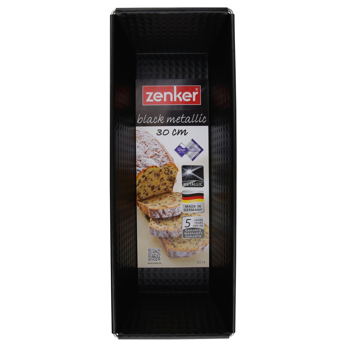 Zenker - Lot De 2 Moules À Cake 30,5 Cm Zenker Black Metallic - Noir