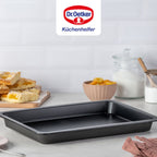 Dr Oetker - Plaque À Pâtisserie À Rebord Extra Haut 42 X 29 Cm Dr Oetker Tradition - Noir
