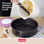Zenker - Moule À Manqué À Charnière 26 Cm Zenker Black Metallic - Noir
