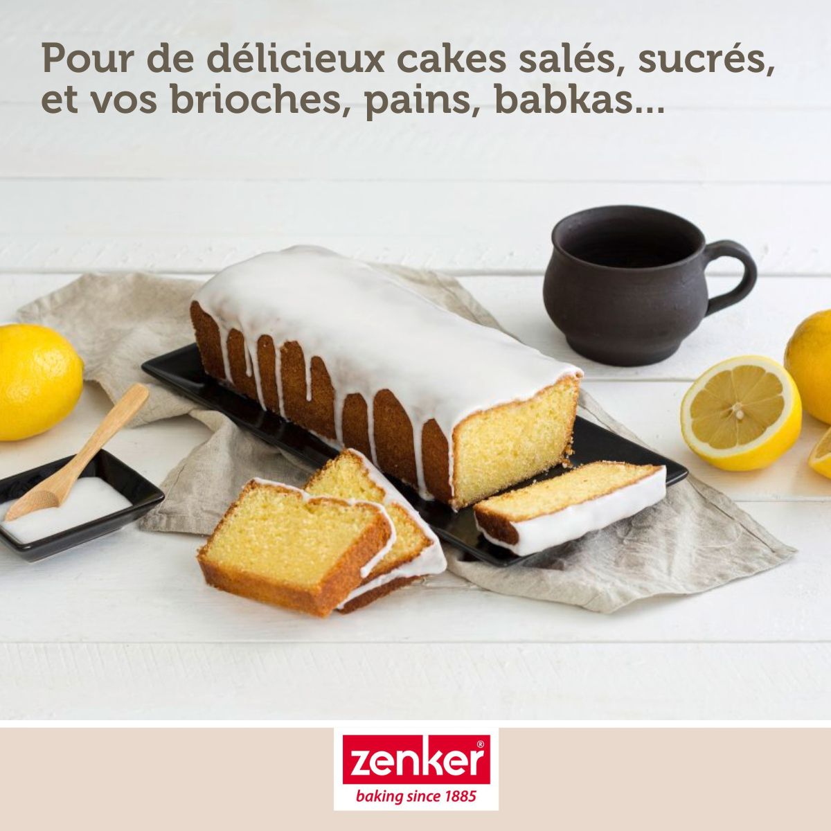 Zenker - Moule À Cake 25,5 Cm Zenker Black Metallic - Noir