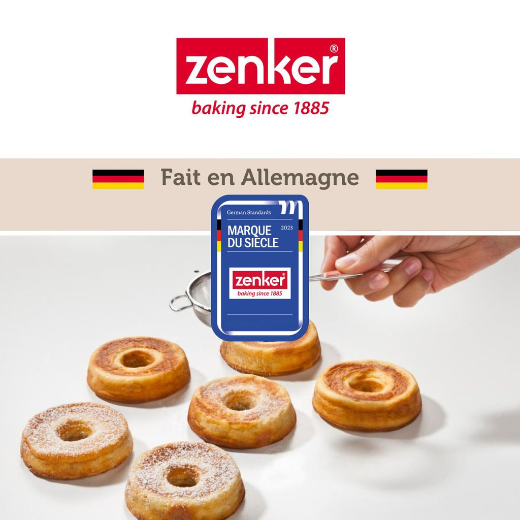 Zenker - Moule Pour 8 Beignets Au Four 33 Zenker Black Metallic - Noir