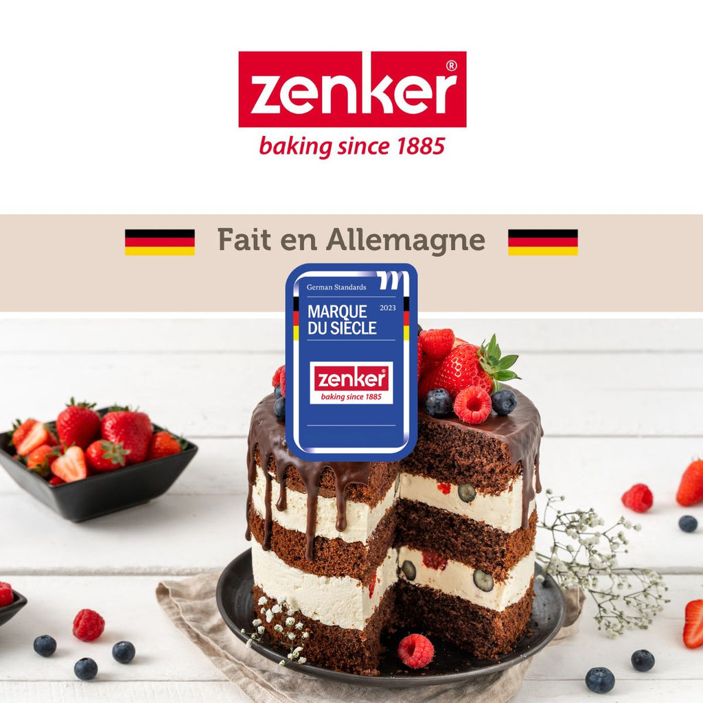 Zenker - Moule À Panettone À Charnière 18 Cm Zenker Black Metallic - Noir