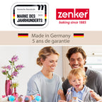 Zenker - Moule À Charnière Carré Avec Couvercle 23 Cm Zenker Bake Click And Go - Noir