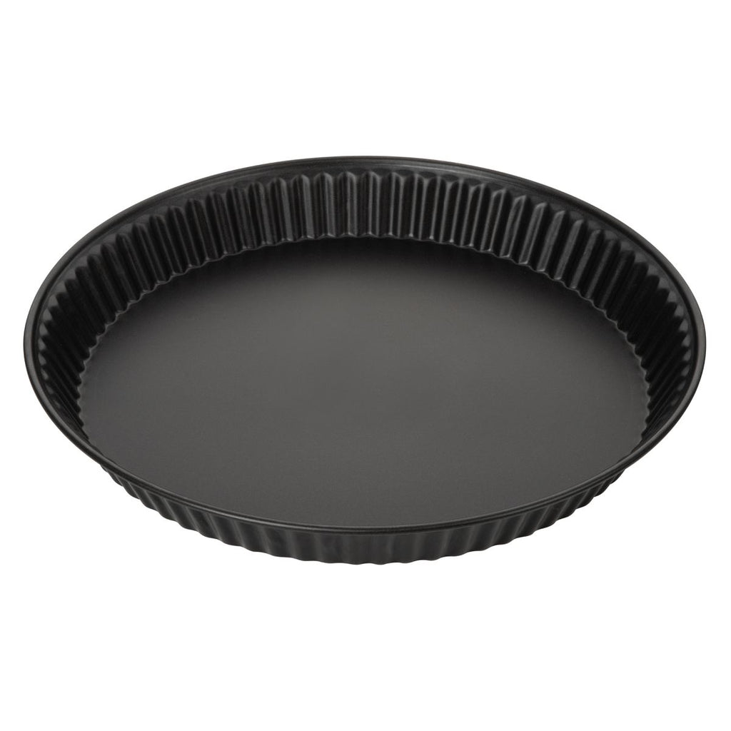 Zenker - Set De 2 Moules À Tartes Ou Quiches De 28 Cm Et 30 Cm Zenker Spécial Countries - Noir