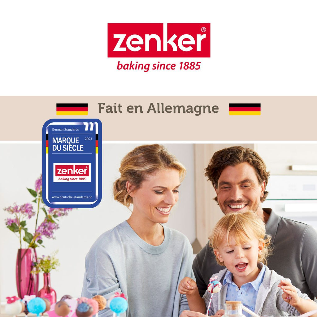 Zenker - Minuteur De Cuisine Magnétique 1H En Acier Zenker Smart Pastry - Gris