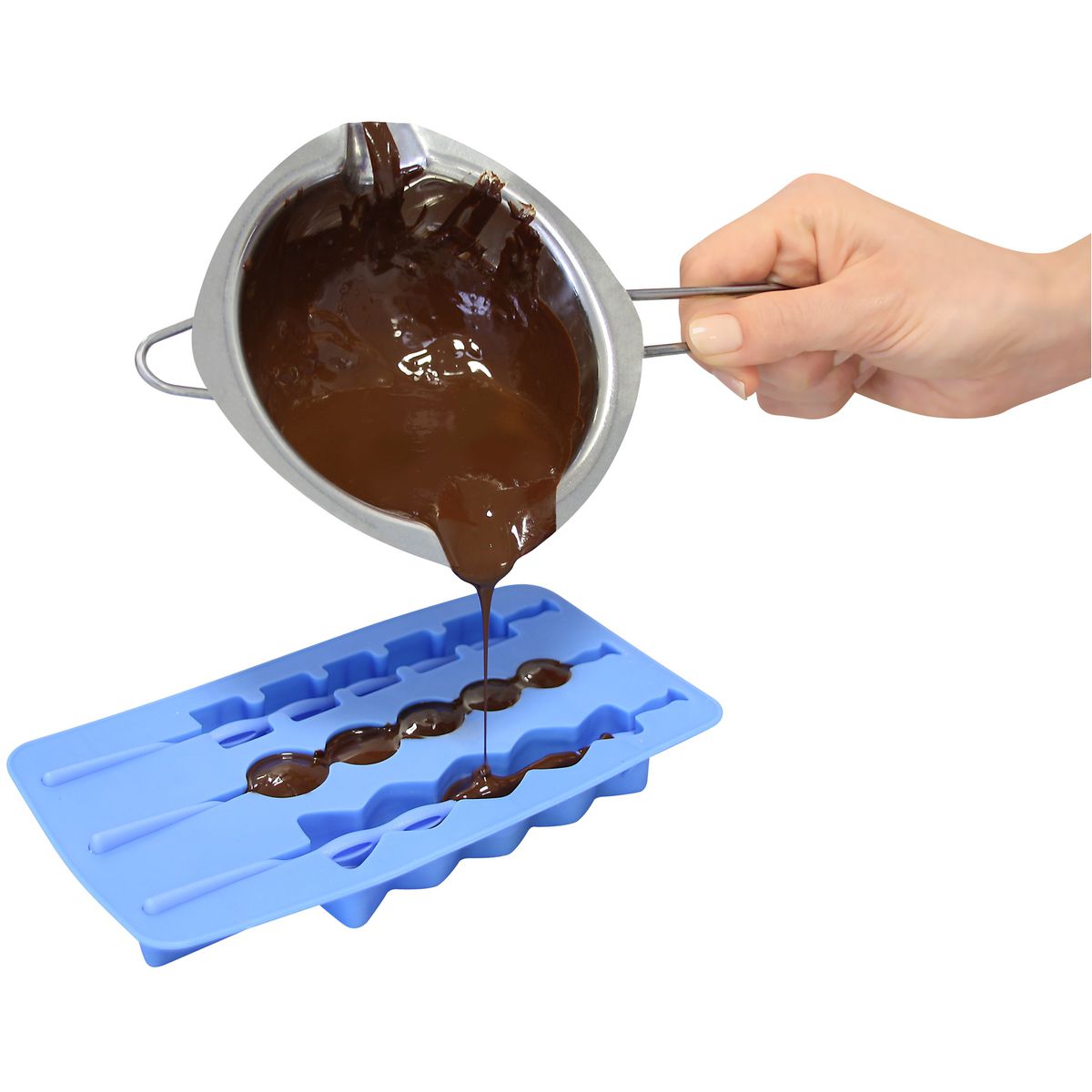 Zenker - Service À Bain Marie 26 Cm Pour Chocolat Zenker - Gris