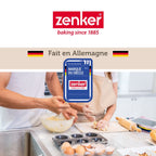 Zenker - Moule 12 Madeleines 26 X 39 Cm Zenker Spécial Countries - Noir