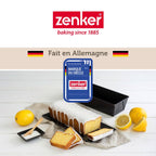Zenker - Set De 4 Ustensiles De Pâtisserie Moule À Gâteaux 2 Bols Et Spatule Pâtisserie Black Mettallic Black Mettallic Zenker Black Mettallic - Noir|Inox|Lila
