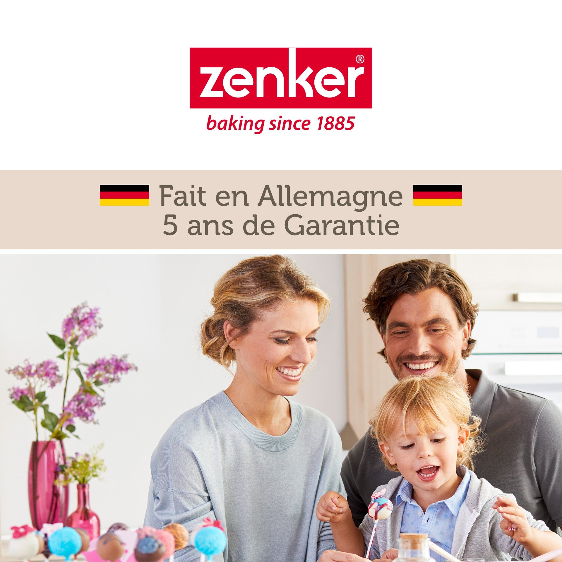 Zenker - Lot De 2 Plats À Tartes Renversées 30 Cm Zenker Black Metallic - Noir