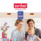 Zenker - Tampon Alphabet Pour Biscuit Zenker Et Mini Rouleau À Pâtisserie - Gris|Bois