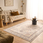 Ottoman - Tapis D'Intérieur - Polyester - Gris