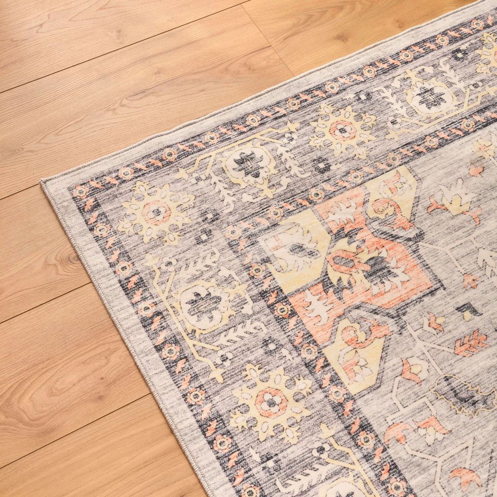 Ottoman - Tapis D'Intérieur - Polyester - Gris