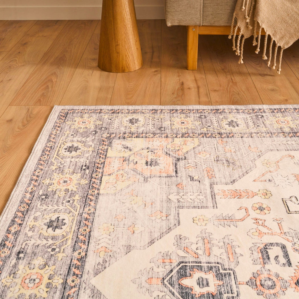 Ottoman - Tapis D'Intérieur - Polyester - Gris