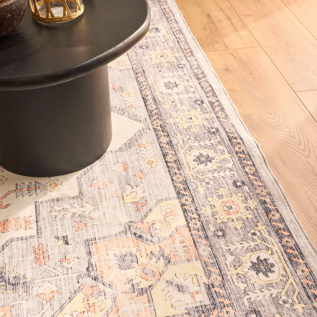 Ottoman - Tapis D'Intérieur - Polyester - Gris