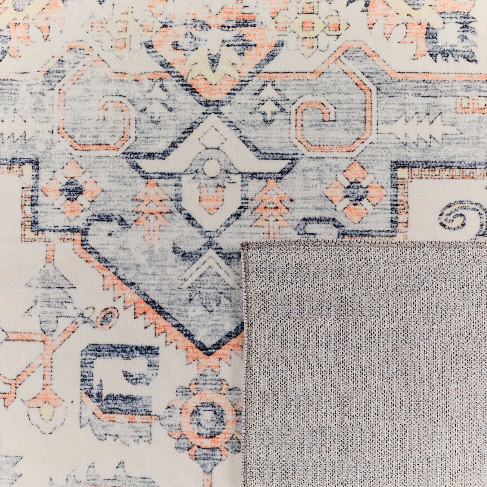 Ottoman - Tapis D'Intérieur - Polyester - Gris