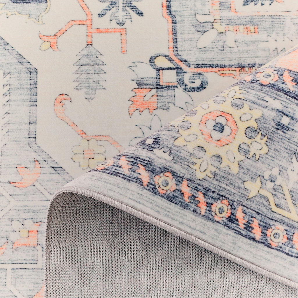 Ottoman - Tapis D'Intérieur - Polyester - Gris