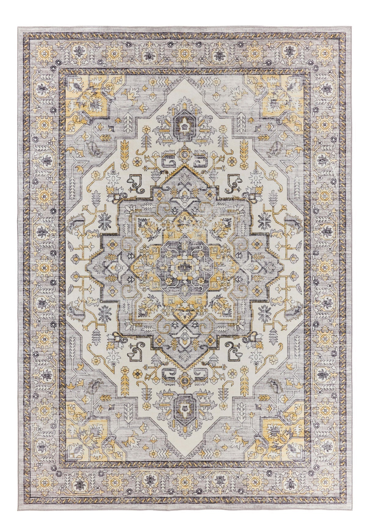 Tapis vintage - Jaune - Collection Ottoman OTTOMAN