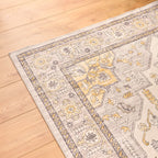 Ottoman - Tapis D'Intérieur - Polyester - Jaune