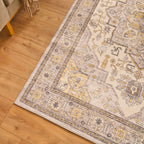 Ottoman - Tapis D'Intérieur - Polyester - Jaune
