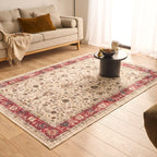Ottoman - Tapis D'Intérieur - Polyester - Beige