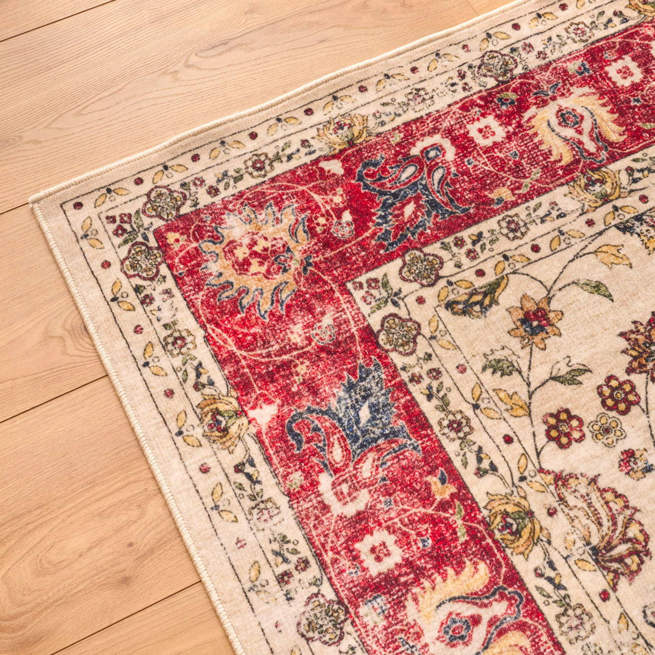 Ottoman - Tapis D'Intérieur - Polyester - Beige