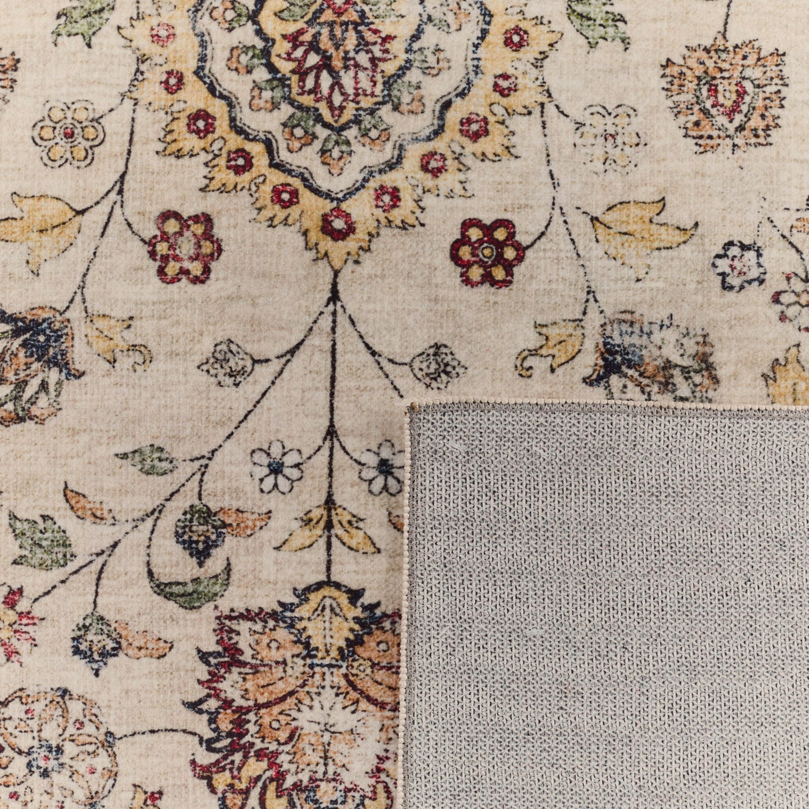 Ottoman - Tapis D'Intérieur - Polyester - Beige
