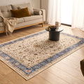 Ottoman - Tapis D'Intérieur - Polyester - Bleu