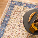Ottoman - Tapis D'Intérieur - Polyester - Bleu