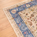 Ottoman - Tapis D'Intérieur - Polyester - Bleu