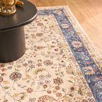Ottoman - Tapis D'Intérieur - Polyester - Bleu